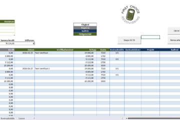 Excel till SIE